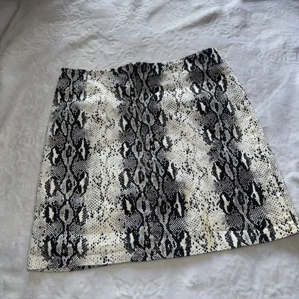She + Sky Ladies MINI SKIRT SIZE M Brown Size M - Image 7
