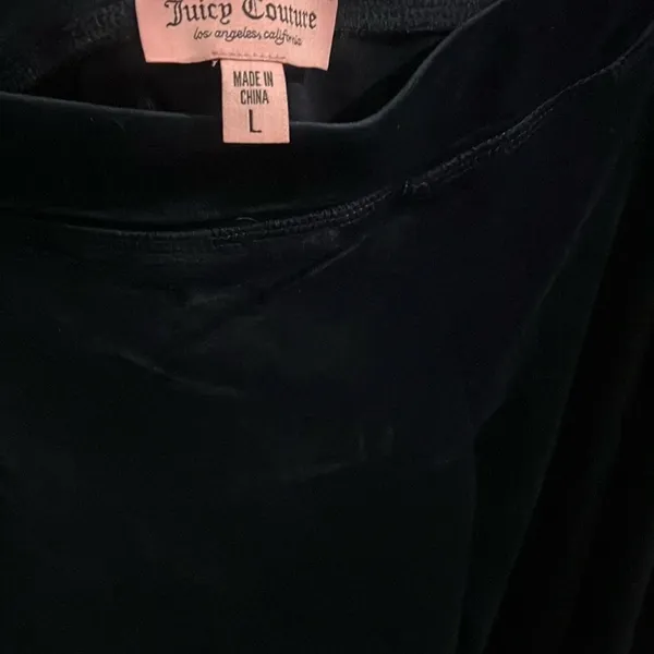- New Juicy Couture Navy blue bling Velour Tracksuit Large - Image 3