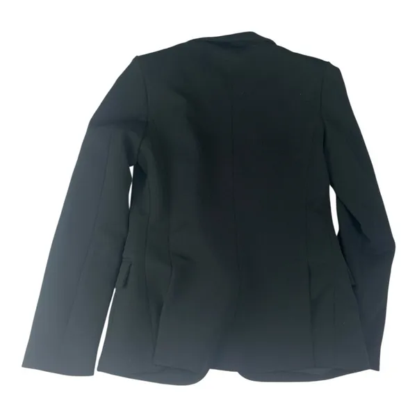 Aqua size small Black Blazer suit jacket women's Gold Buttons business professio - Image 2