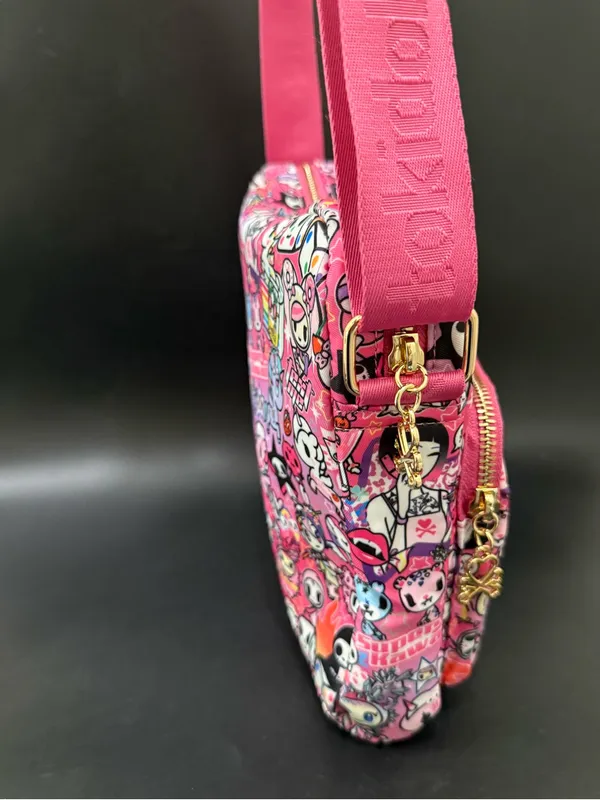 TOKIDOKI Y2Kawaii Double Pocket Super Kawaii Crossbody Bag - Image 2