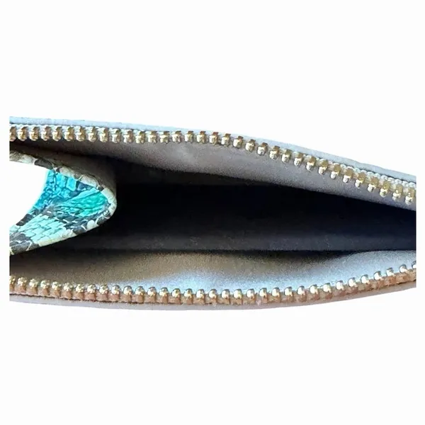 Brahmin NWT Mckenna Coin Purse Small Pouch Clutch Cerulean All Over Snake Print - Image 15