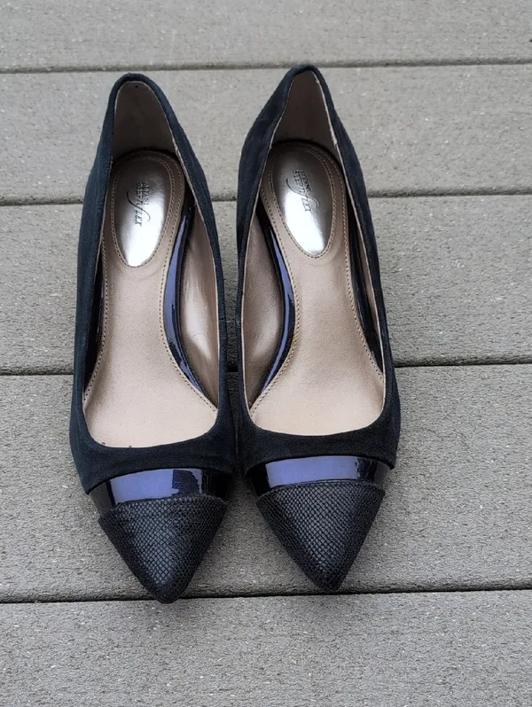 Alfani Kitten Heel Suede Pumps - Image 2