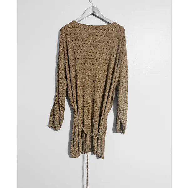 Zara Print Relaxed Boho Mini Dress - Image 5