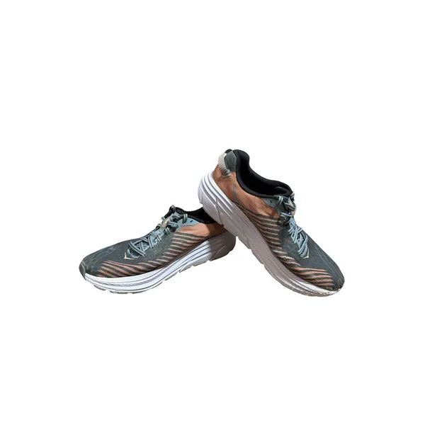 Hoka One One Women's Rincon Running Shoes Lead/Pink Sand - Image 4