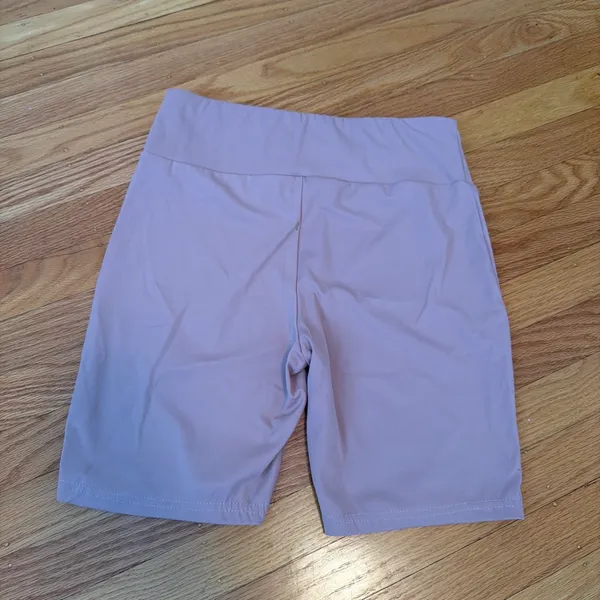 inLUV Dusty pink biker shorts - Image 3