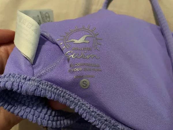Hollister Purple Swim Top - Image 3