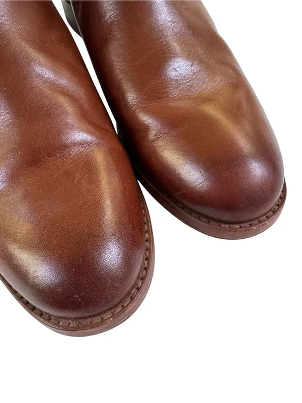 Frye Leather Women's Melissa Shootie Caramel Bootie Ankle Boot Size 8.5 - Image 7