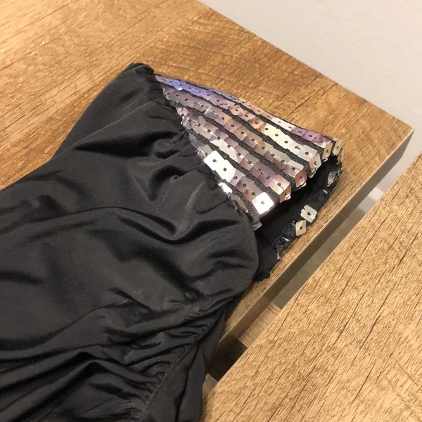 Windsor Off the shoulder sequins black dress - Image 4