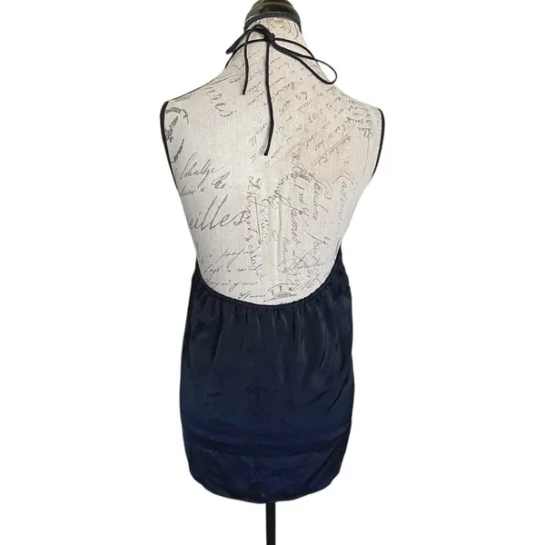 Banana Republic Womens Blouse Small Halter Babydoll Retro Y2K Coquette Fairycore - Image 4
