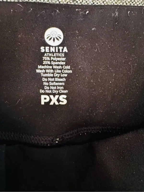 Senita Athletics Black Athleisure Joggers - Image 4