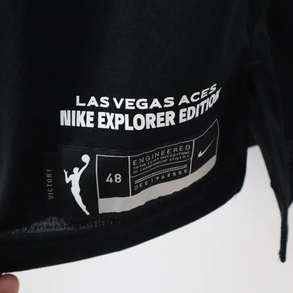 Nike Las Vegas Aces A'ja Wilson 22 Explorer Edition WNBA Jersey Black L - Image 4