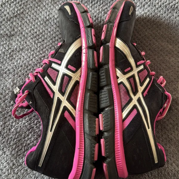 ASICS Gel Blur33 Black Pink Running Shoes‎ Women's Size 8.5 39.5 EU Trainers - Image 12