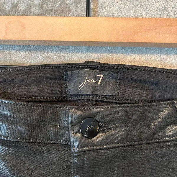 Jen 7 by 7 For All Mankind High‎ Waist Ankle Straight Jeans Size 18 New - Image 5