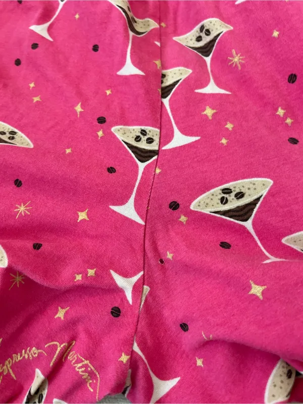 Bed Head Espresso Martini Print Stretch Organic Cotton Jersey Pajamas - Image 7