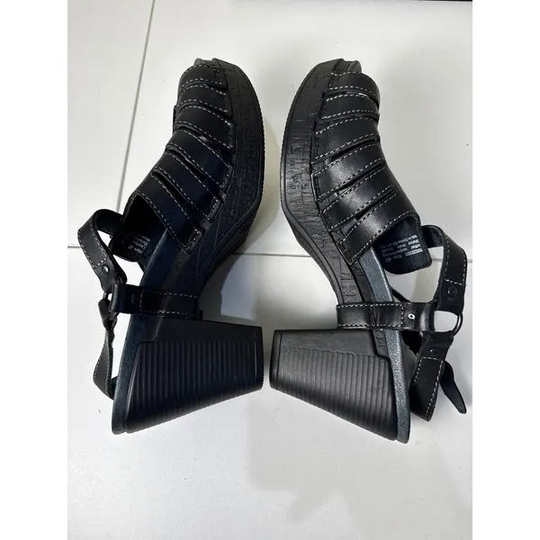 Dansko Sandal Women 40 9.5 Leather Strappy Block Heel Comfort‎ Gorpcore - Image 6