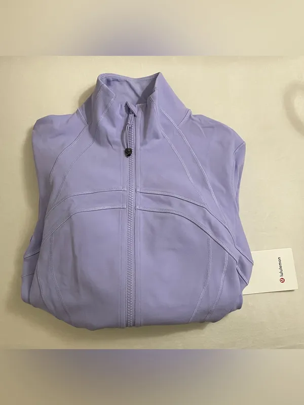 Lululemon NWT Define Luon Zip-Up Jacket Lilac Purple Size 4 SOLD OUT Color - Image 10