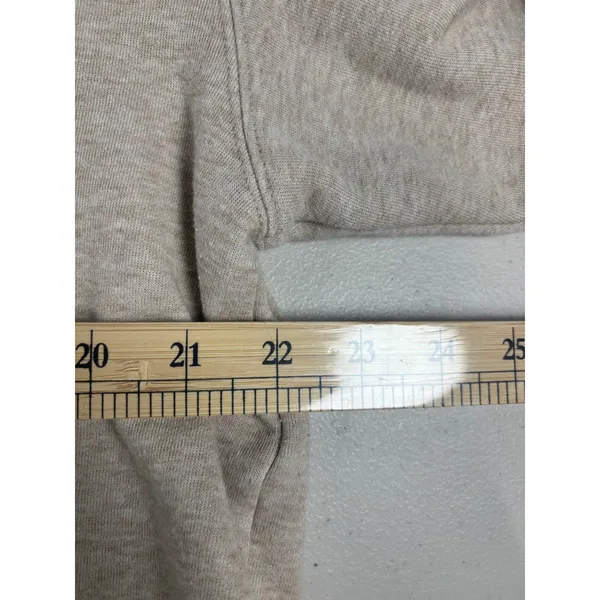 Savage X Fenty Essential‎ Oatmeal Beige Cropped Hoodie Sweatshirt XL Rihanna - Image 6