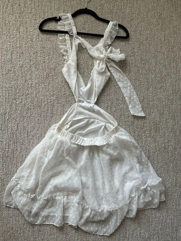 White Mini Dress - Image 5