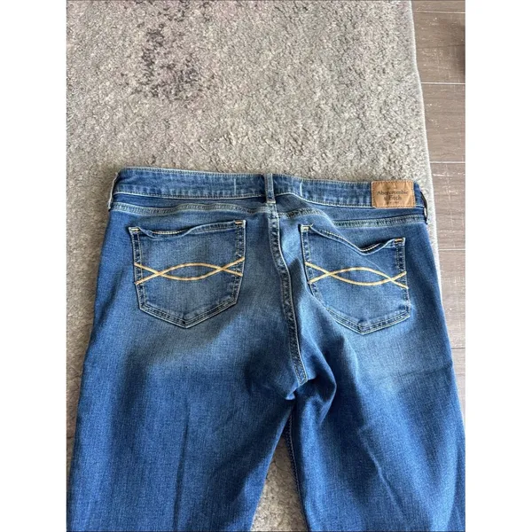 Abercrombie & Fitch A&F Blue Jean Jegging Skinny Jeans Sz 6 / W28 - Image 6
