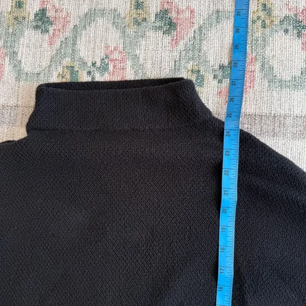 Anthropologie Moth Eyelet‎ Sweater Black - Image 7