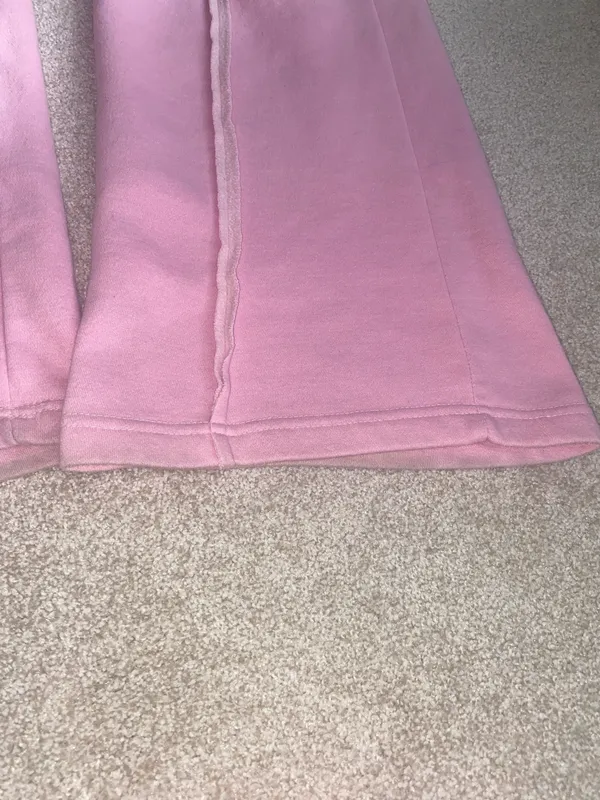Pretty Little Thing Wide-Leg Sweatpants Pink - Image 8