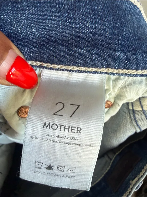 Mother Women's The Insider Crop Step Fray Jeans 27 - Image 10