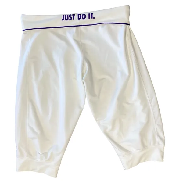 NIKE Foldover Waistband Cropped Capri Pants - Image 2