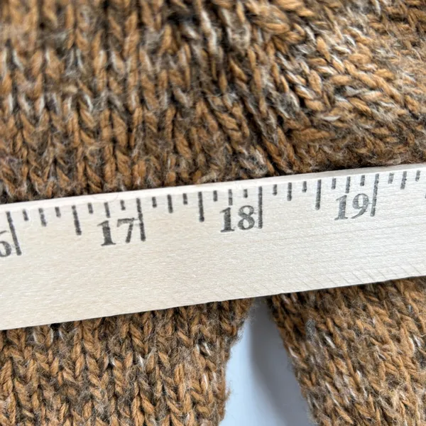 Kenji Women's Wool Blend Chunky Marled Knit Button Cardigan Sweater Y2K Sz‎ L - Image 6