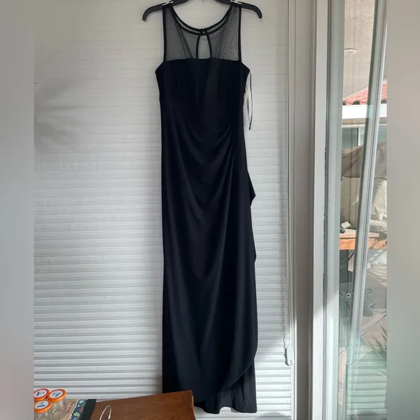 Scarlett Long Black Formal Dress - Image 3