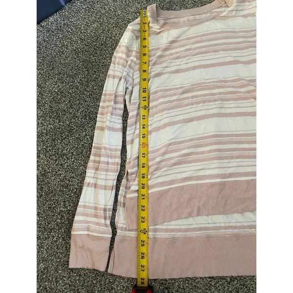Marc New York pink and white long sleeve shirt - Image 4