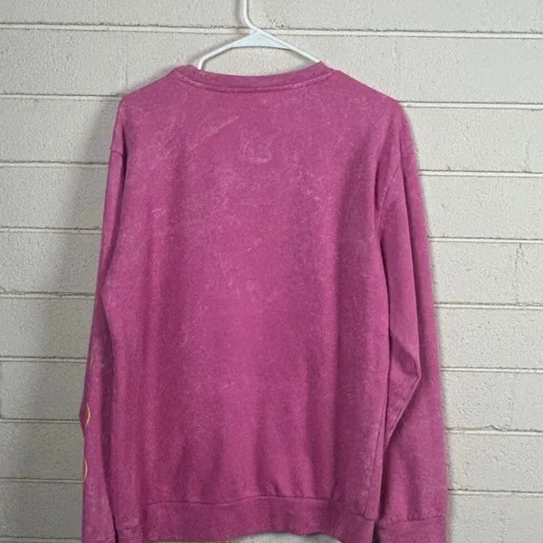 Nirvana Band Pink Sweatshirt size L - Image 7