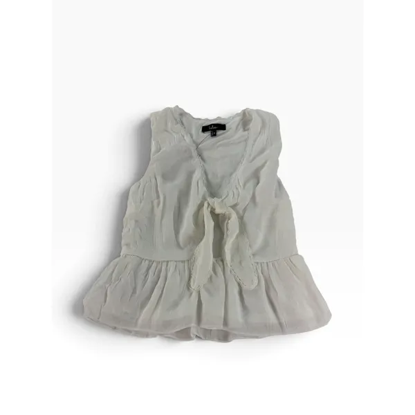 Lulus Womens White Top Size M New - Image 2