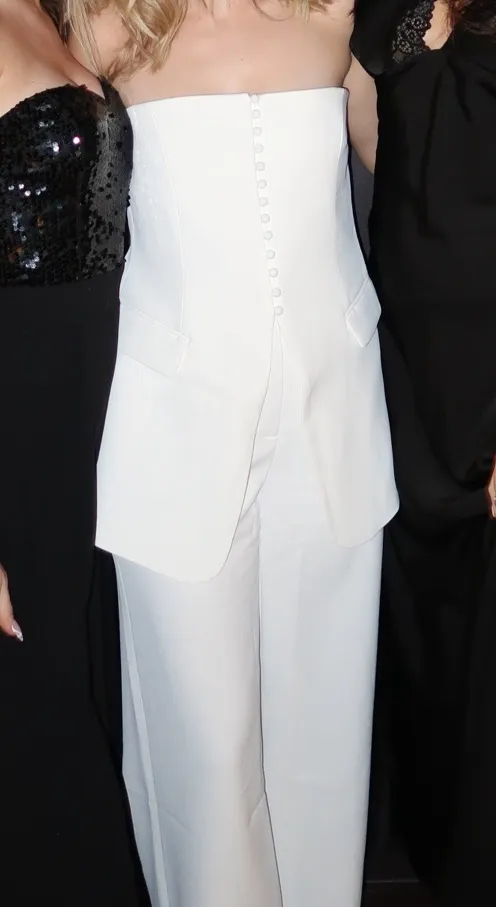Because Of Alice Strapless Peplum Bodice - Image 2