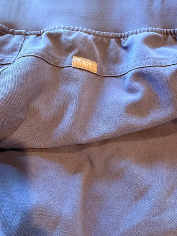 FIGS Kade Cargo Scrub Pants (Style 1000219R) periwinkle. - Image 2