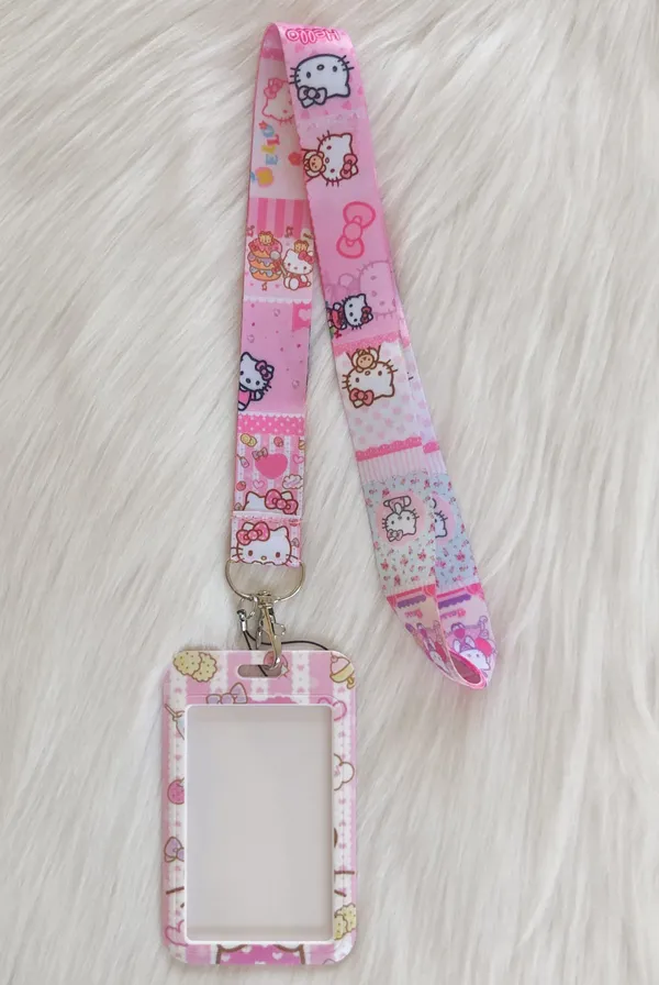 Hello Kitty lanyard with Id/ card holder - Image 4