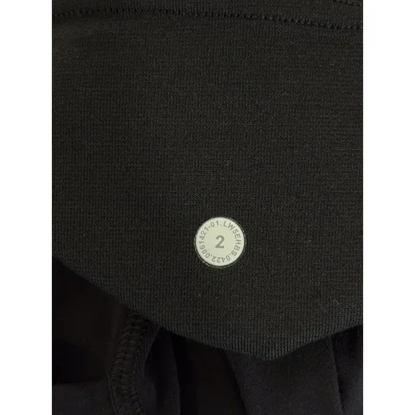 Lululemon Womens Leggings Black Align High Rise Pant Pockets 25" Stretch Size 2 - Image 4