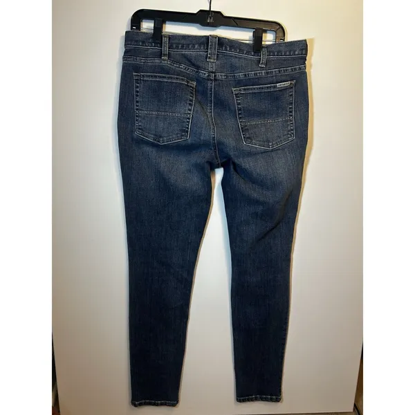 Carhartt Rugged Flex Layton Skinny Leg Jeans Slim Fit Size 10 Stretch Denim - Image 14
