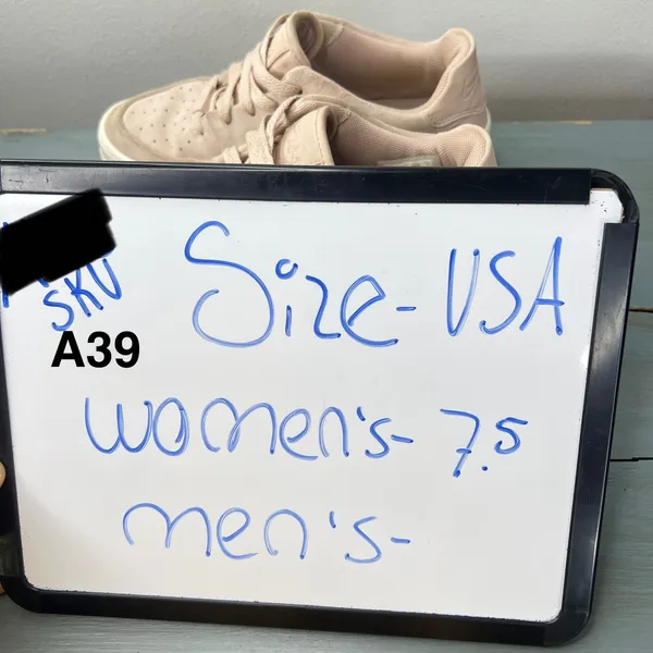 Nike Air Force 1 Sage Low Particle Beige Suede Platform Sneakers AR5339-201 7.5 - Image 8