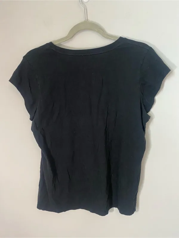 Universal Thread Black Short Sleeve Crewneck Tee - Image 2