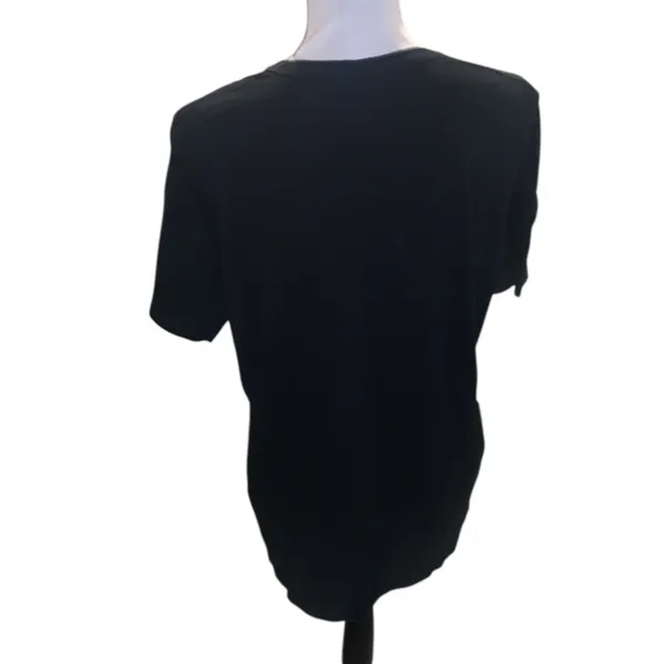 Bella & Canvas Black John 1:5 Light Shines in Darkness T-Shirt Short Sleeve - Image 4