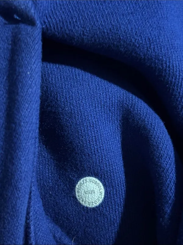 Lululemon Scuba Oversized Full Zip Riverside Blue Light Cotton Terry Size XS/S - Image 3