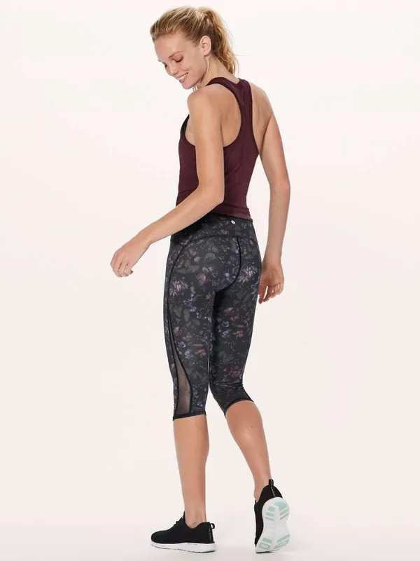 Lululemon Athletica FrozenTrained Multi Wunder Under athletica High-Rise Floral - Image 3