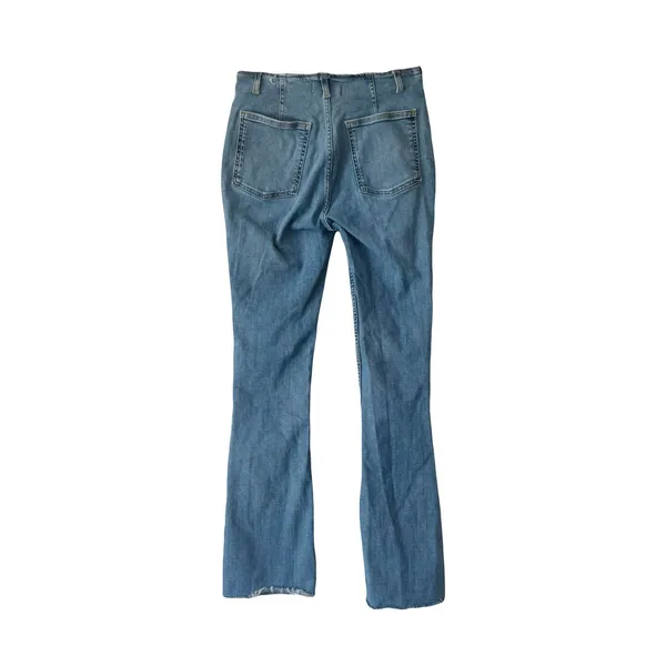 Free People Level Up Slit Bootcut Jeans Sz 28 - Image 4