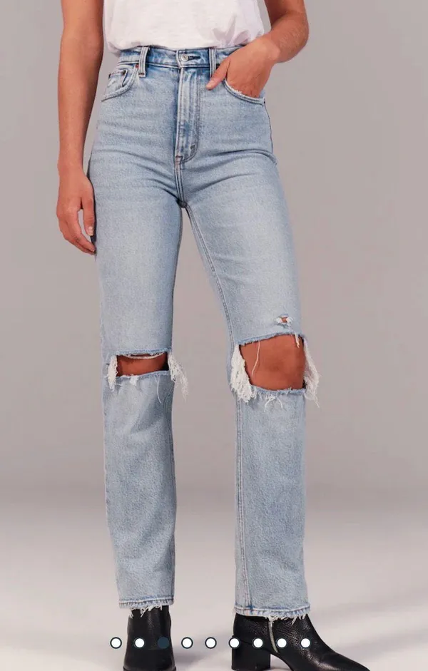 Abercrombie Straight Leg Jeans - Image 3