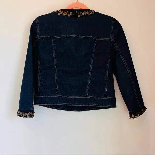 Focus 2000 Jean Jacket size 4 Petite - Image 6