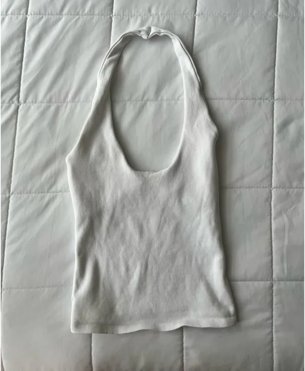 Halter Top ZARA White - Image 2