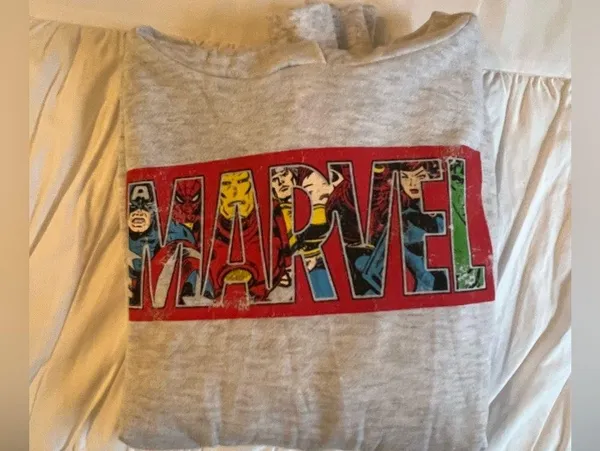 MARVEL Gray Hoodie. Size Medium. New, never worn. - Image 7