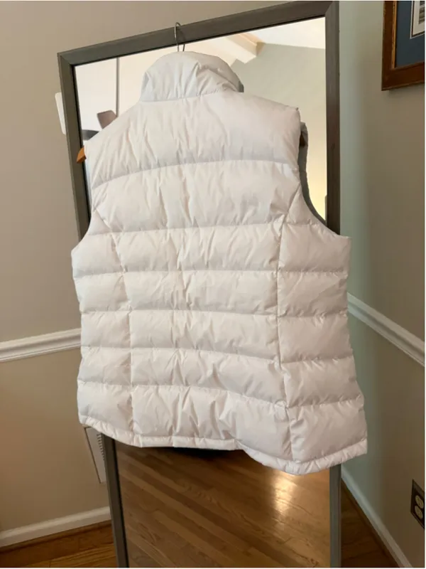 Women's Free Country Puffer Vest White XL - Image 4