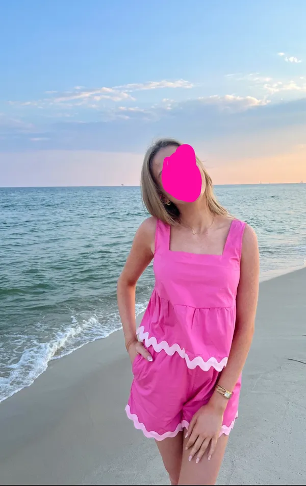 Pink scalloped set - Image 2