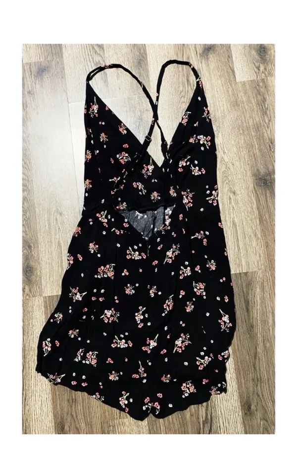 Free People Floral Romper Dress - Image 7